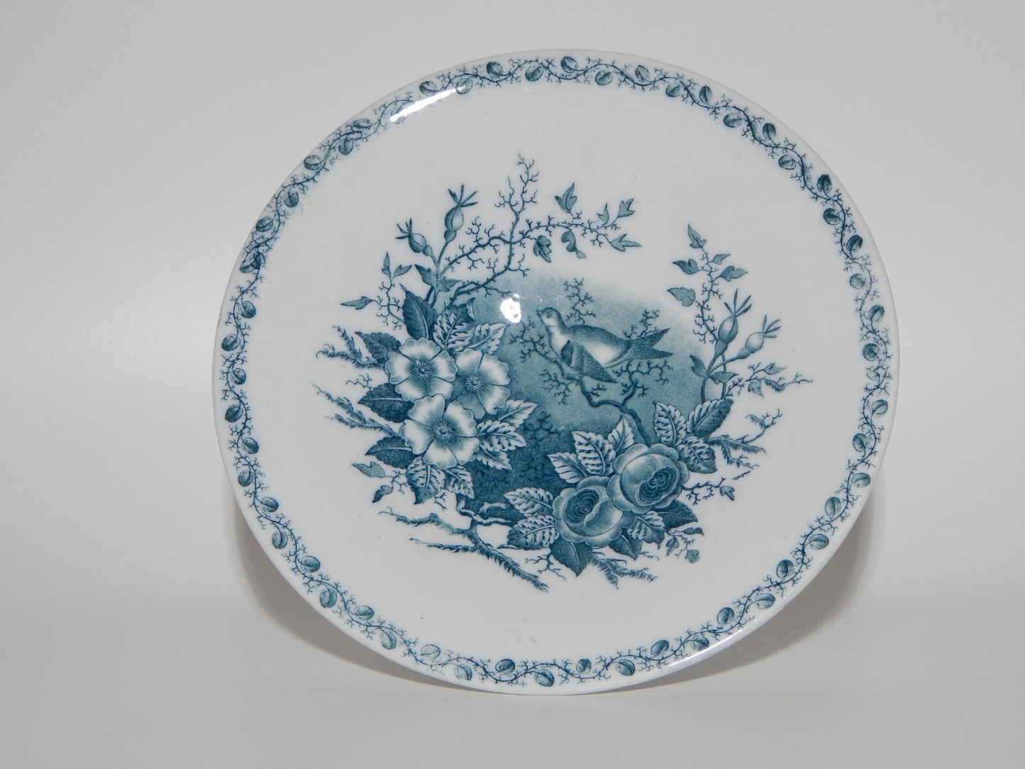 ANTICA RARA ALZATA CENTROTAVOLA CERAMICA RICHARD MILANO FINE 800 DEC. MATTINO