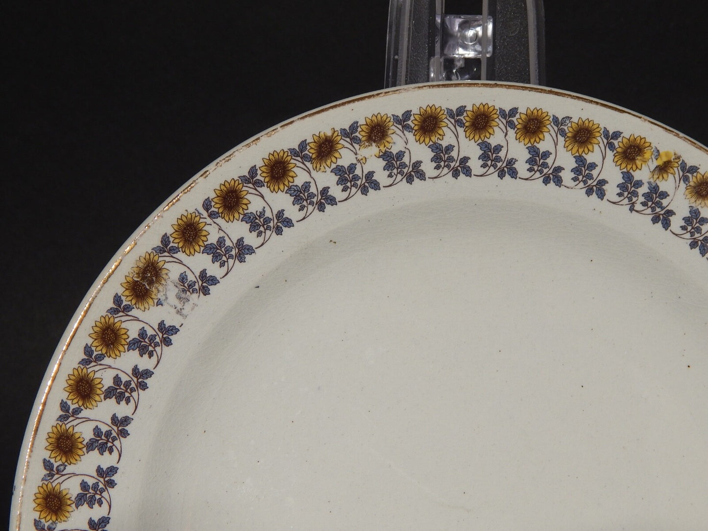 ANTICO RARO SERVIZIO TAVOLA 8 PIATTI S.C.I. CERAMICA ITALIANA LAVENO GIRASOLI
