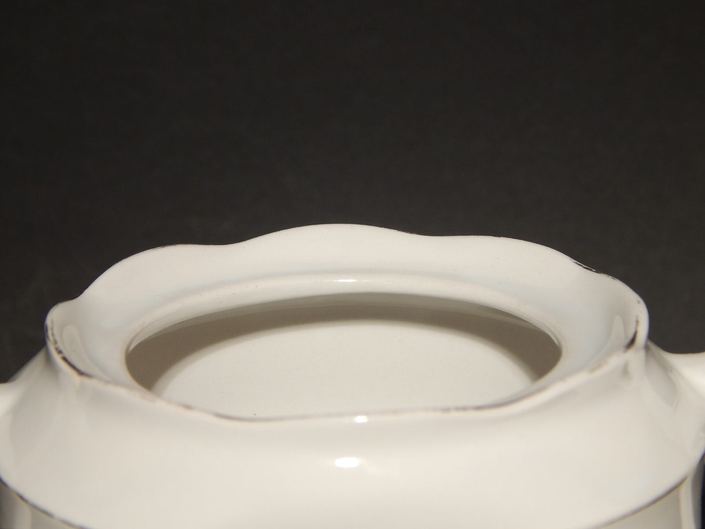 ANTICO ART DECO SET DA TE' TEIERA LATTIERA ZUCCHERIERA CERAMICA REVELLI LAVENO