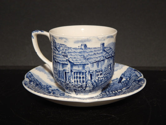 ANTICA TAZZINA CAFFE' SEMI PORCELLANA JOHNSON BROS OLDE ENGLISH COUNTRYSIDE 1354