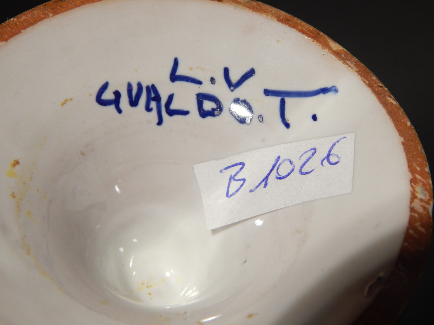 VINTAGE VASO MAIOLICA LA VINCENZINA CERAMICA A LUSTRO FATTO A MANO GUALDO TADINO