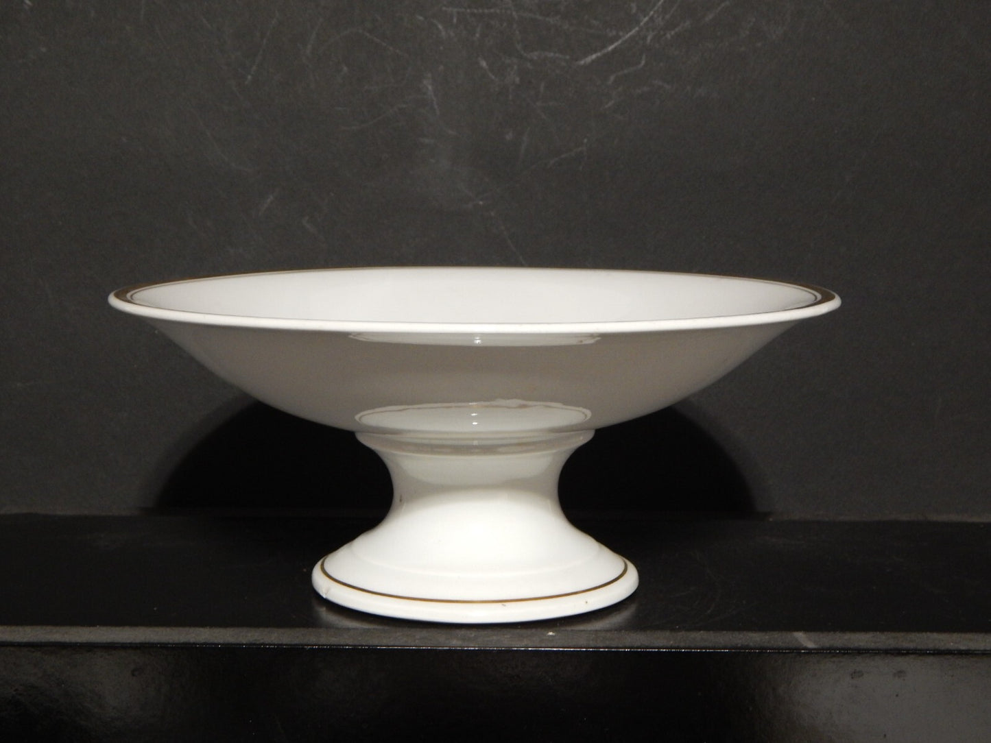 ANTICA PORCELLANA ALZATA CENTROTAVOLA IMPERO C. TIELSCH ALTWASSER FINE 800