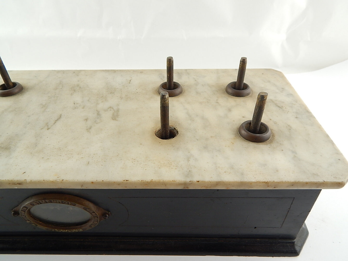 ANTICA RARA BILANCIA PARIGINA INIZI '900 PUNZONI REGNO ITALIA F. ALMERITO TORINO