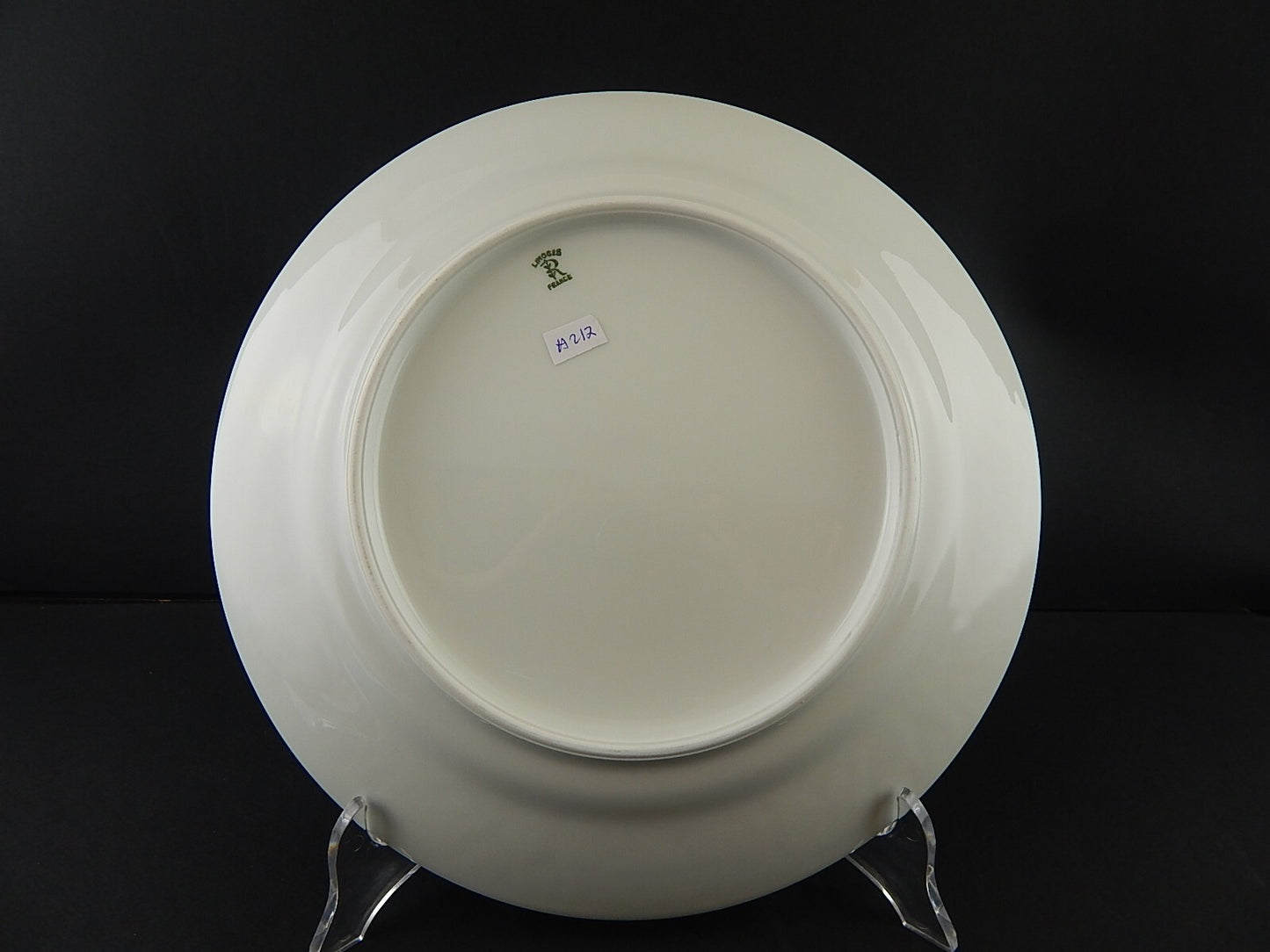 VINTAGE PIATTO VASSOIO LIMOGES RAYNAUD PORCELLANA BIANCA MODELLO WASHINGTON A217