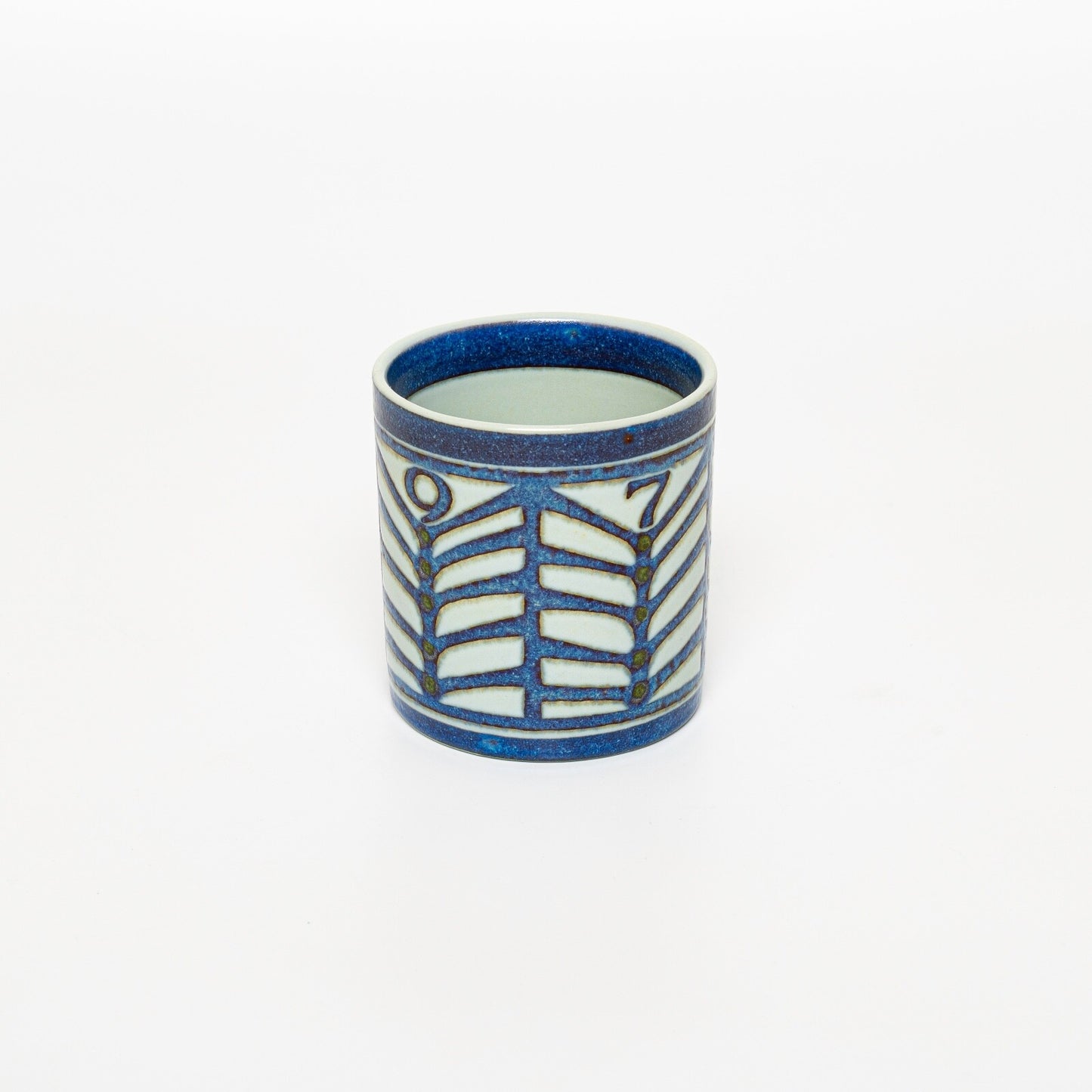 ROYAL COPENHAGEN TAZZA ANNUALE 1970 PICCOLA CERAMICA CM 8 ML 200