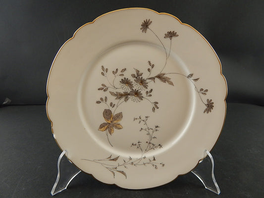 ANTICO PIATTO PORCELLANA GINORI DOCCIA DEL 1926 DECORATO A MANO DIFETTO A276