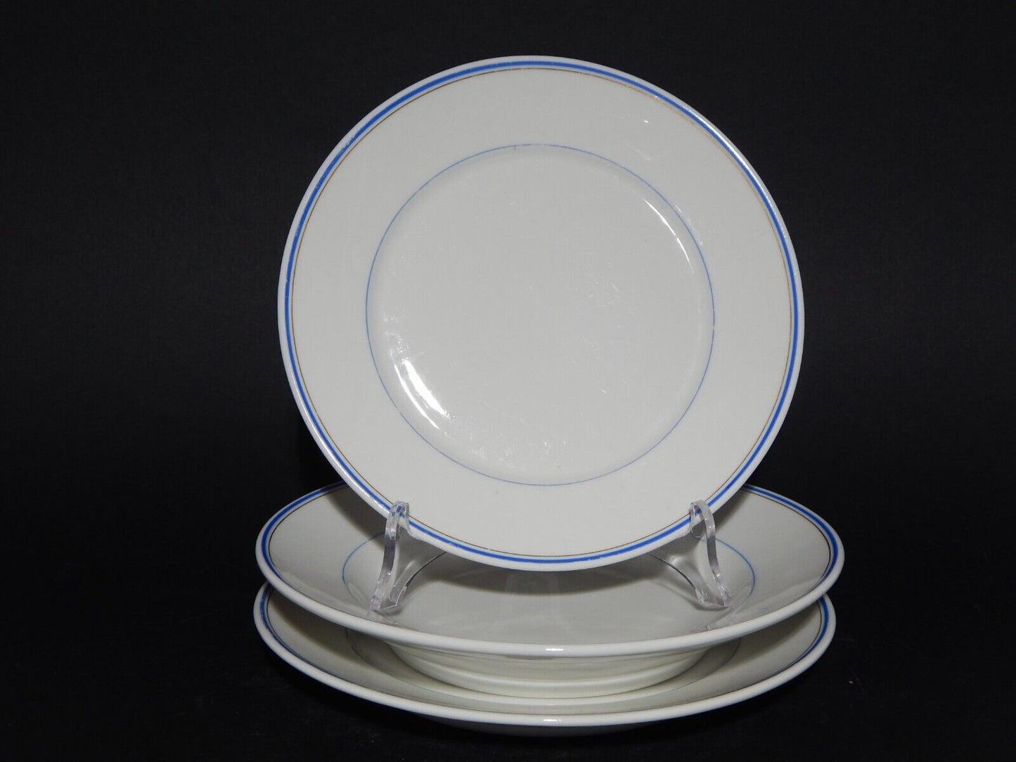 ANTICO RARO SERVIZIO TAVOLA IMPERO 18 PIATTI PORCELLANA GINORI DOCCIA SEC. XIX