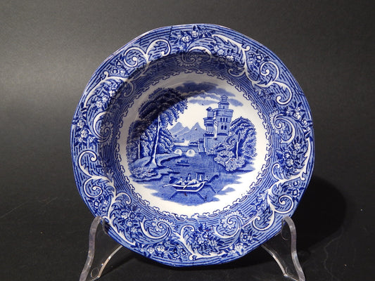 ANTICA CIOTOLA SEMI PORCELLANA POTTERY RIVER SCENES IRON STAFFORDSHIRE