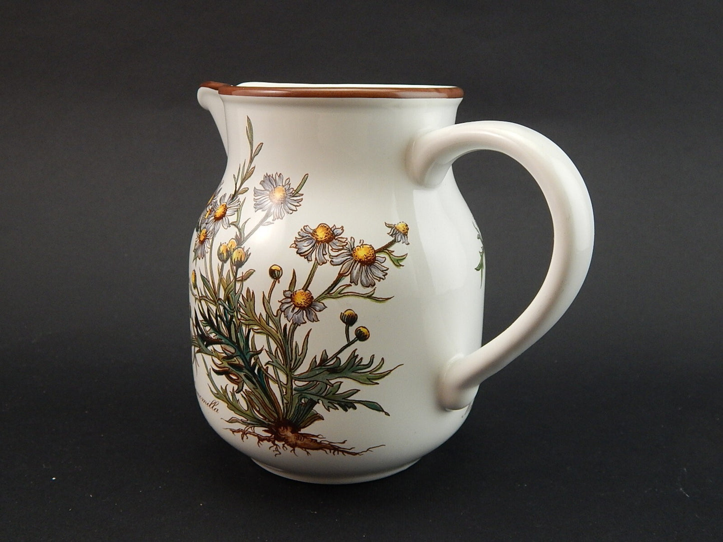 VILLEROY&BOCH BRICCO CARAFFA LATTIERA PORCELLANA COLLEZIONE BOTANICA VINTAGE