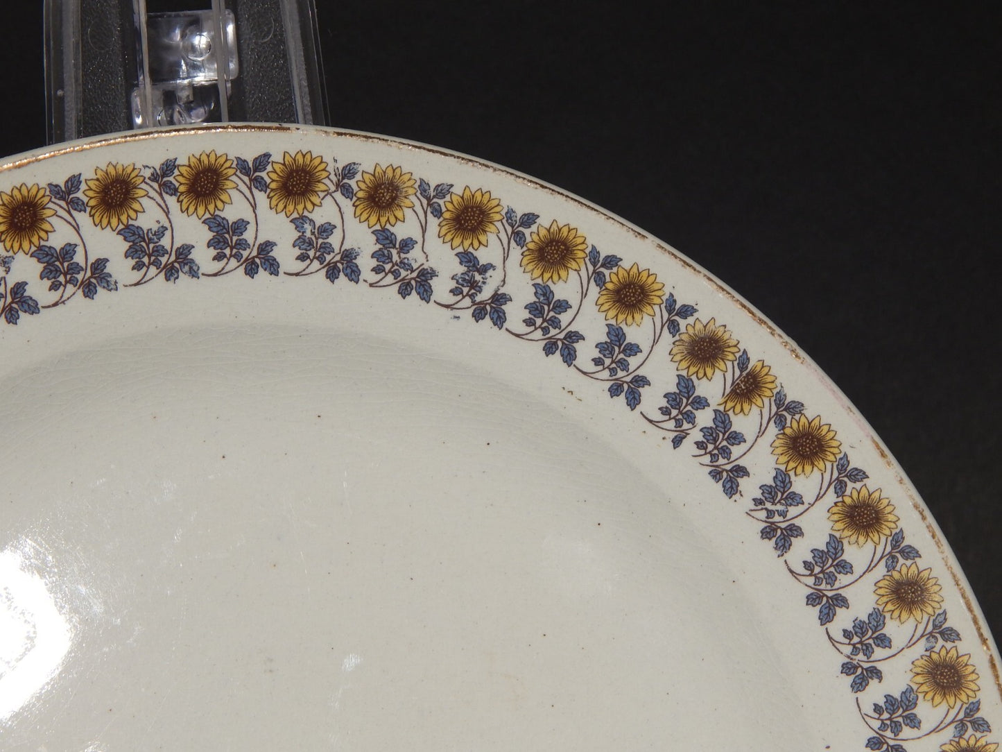 ANTICO RARO SERVIZIO TAVOLA 18 PIATTI S.C.I. CERAMICA ITALIANA LAVENO GIRASOLI