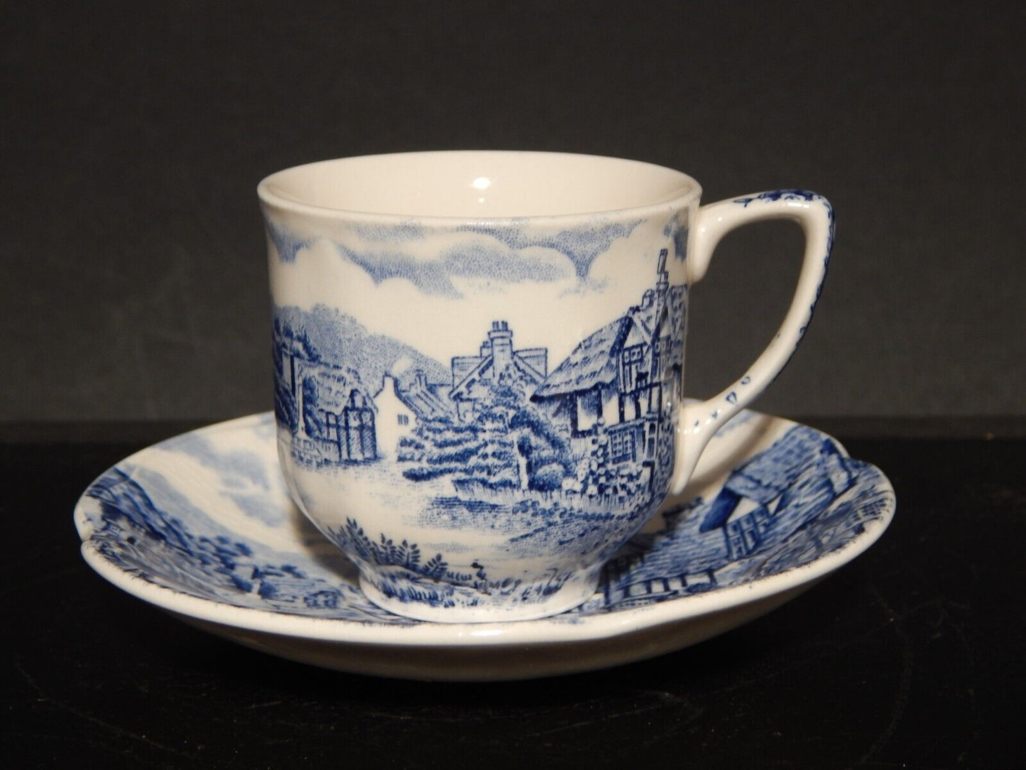 ANTICA TAZZINA CAFFE' SEMI PORCELLANA JOHNSON BROS OLDE ENGLISH COUNTRYSIDE 1356