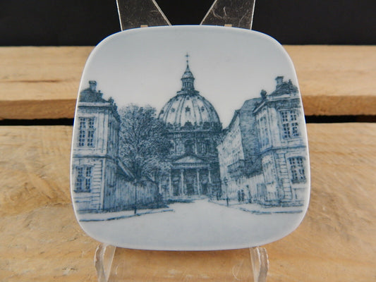 ROYAL COPENHAGEN BING&GRONDAHL PLAQUETTE PIATTINO PORCELLANA MARMORKIRKEN