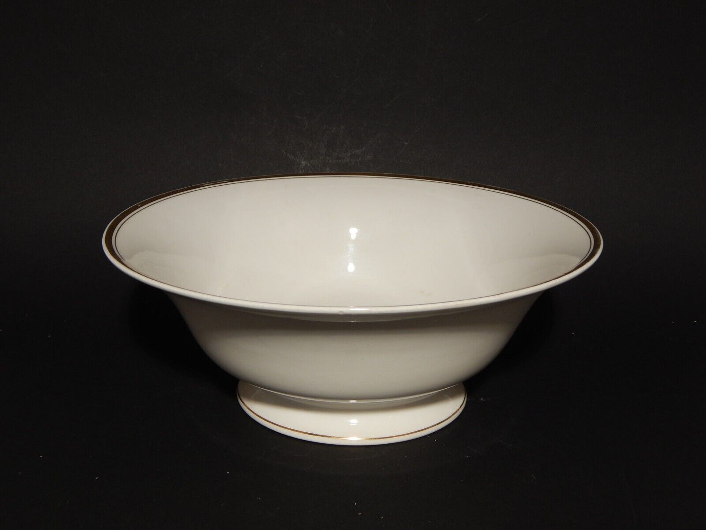 ANTICA PORCELLANA FRUTTIERA CENTROTAVOLA IMPERO C. TIELSCH ALTWASSER FINE 800