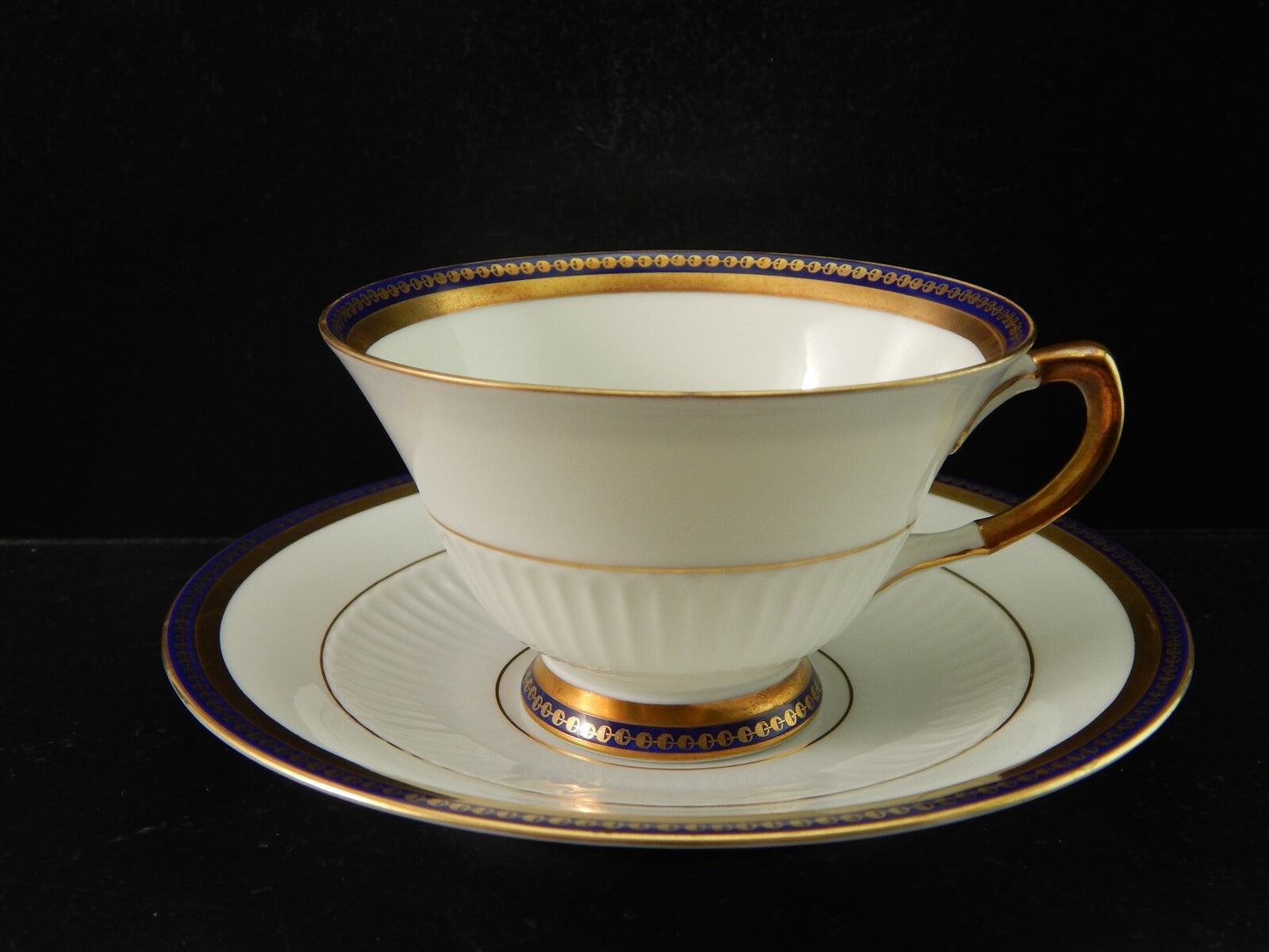 ANTICO PREZIOSO SERVIZIO TE’ IMPERO PORCELLANA SCHUMANN BAVARIA DEL 1945