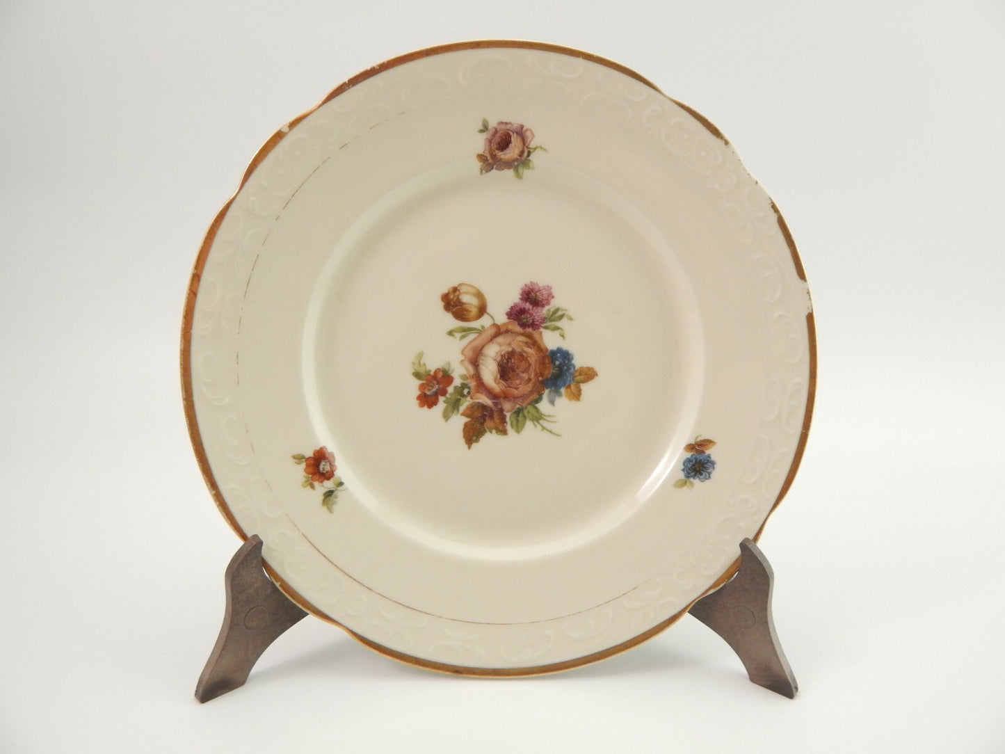 ANTICO KPM COPENHAGEN ROCAILLE SERVIZIO DA TAVOLA 18 PIATTI PORCELLANA DEL 1924