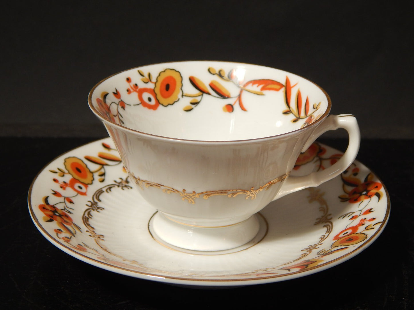 ANTICA TAZZINA CAFFE’ STILE IMPERO PORCELLANA MANIFATTURA SCHUMANN 1945 BAVARIA