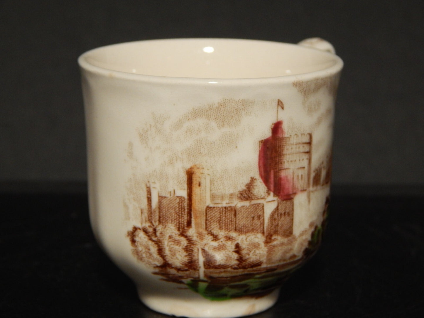 RETRO' TAZZINA CAFFE' PORCELLANA JOHNSON BROS ROYAL HOMES OF BRITAIN