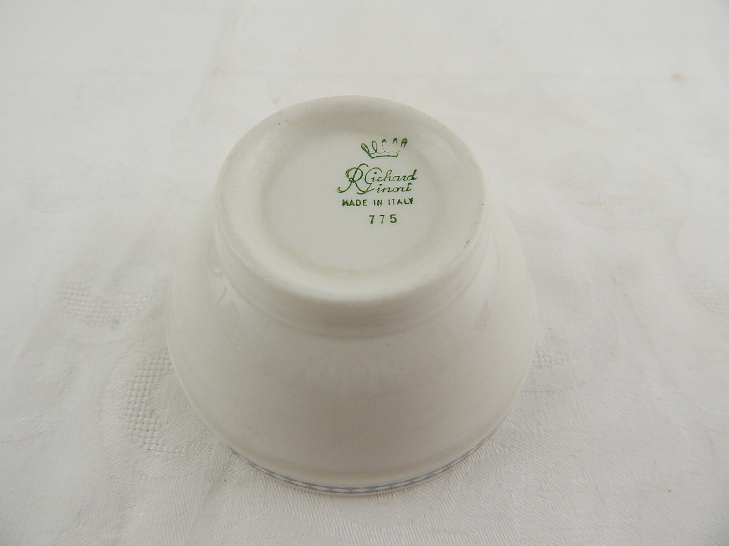 VINTAGE RARA PICCOLA SCODELLA PORCELLANA RICHARD GINORI ITALIA