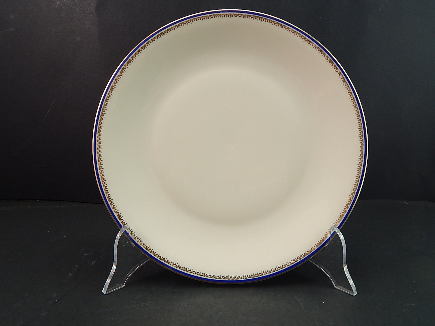 ANTICO RARO PIATTO PIANO STILE IMPERO PORCELLANA JAEGER&CO BAVARIA