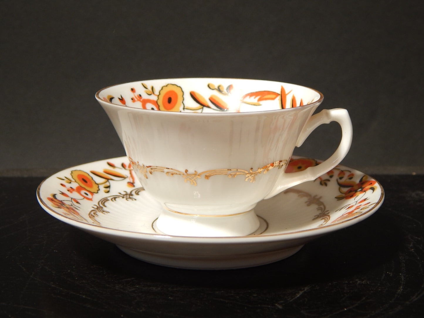 ANTICA TAZZINA CAFFE’ STILE IMPERO PORCELLANA MANIFATTURA SCHUMANN 1945 BAVARIA