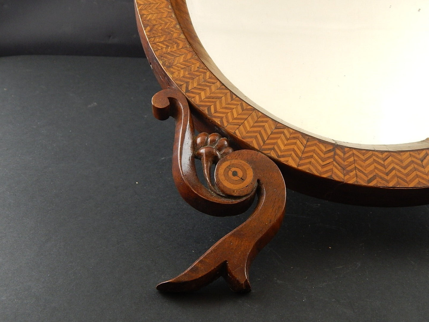 ANTICA AUTENTICA RARA SPECCHIERA FRANCESE EPOCA PRIMA META' 800 STILE CARLO X