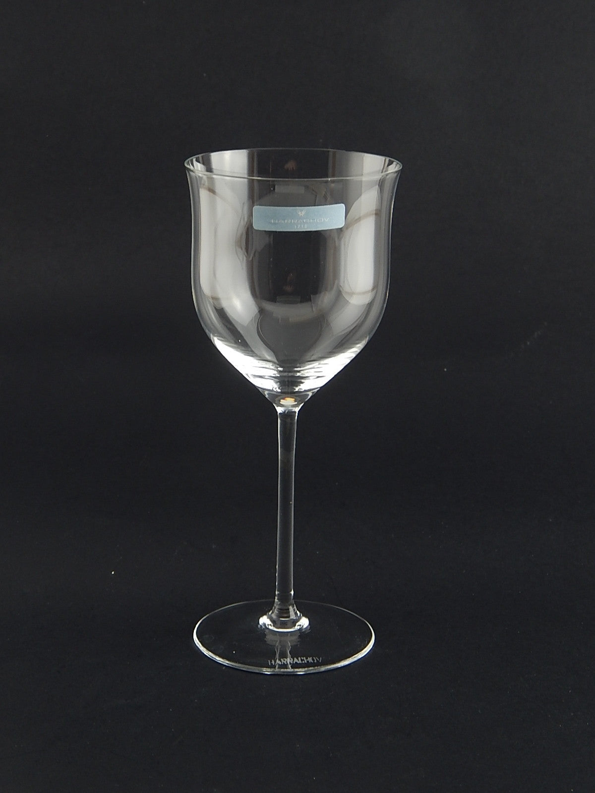 BICCHIERE CALICE DI CRISTALLO DI BOEMIA HARRACHOV 1712 BOHEMIAN CRYSTAL GLASS