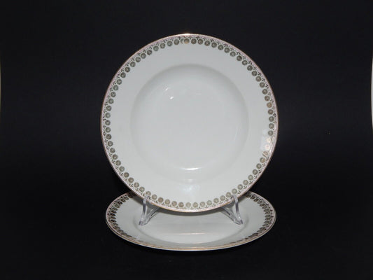 ANTICO PREZIOSO RARO SERVIZIO TAVOLA PIATTI PORCELLANA GINORI LIBERTY 8 PEZZI