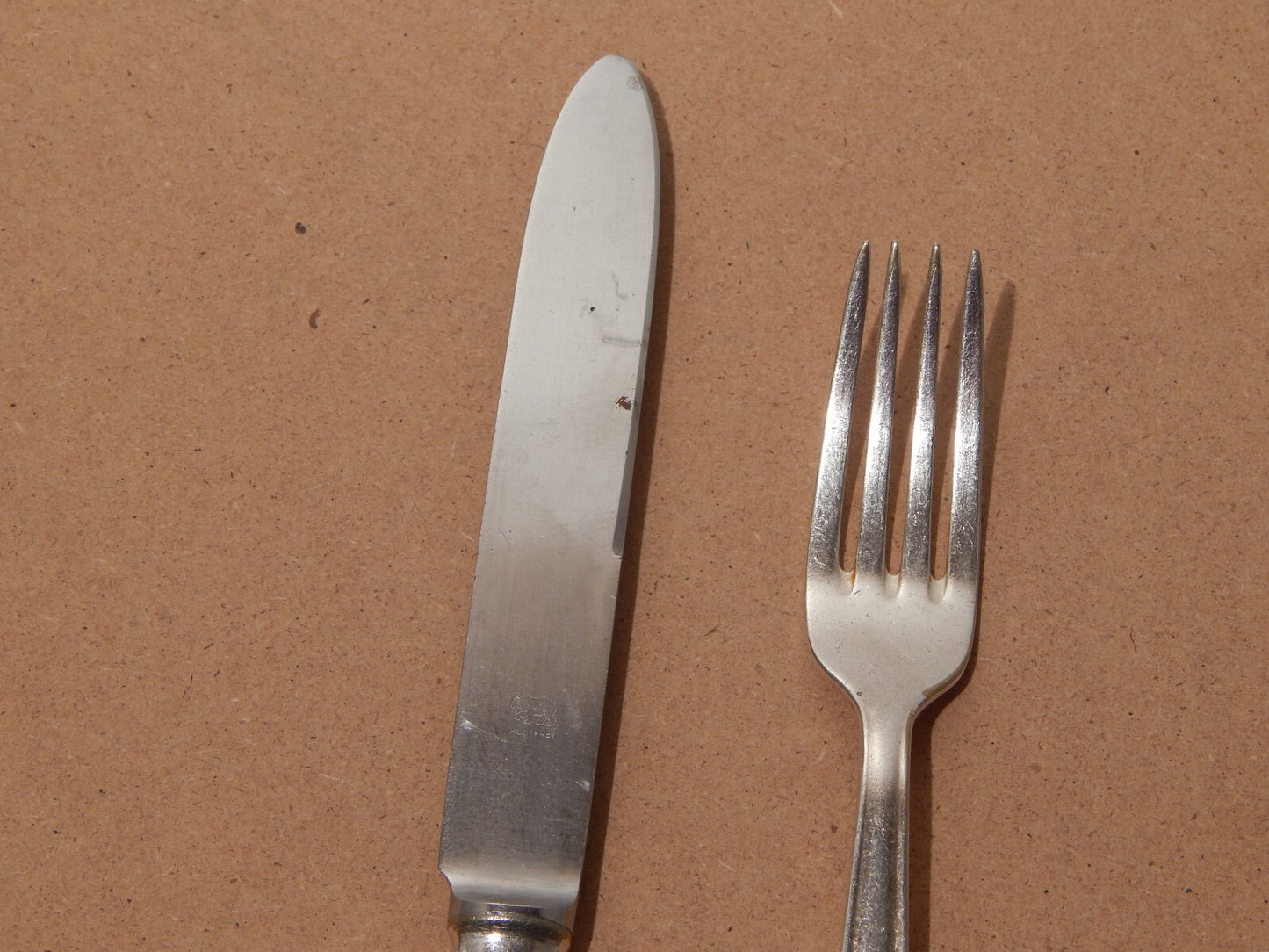 ANNI 50 ARTHUR KRUPP MILANO SET 12 POSATE ALPACCA ARGENTATE DESIGN GIO' PONTI