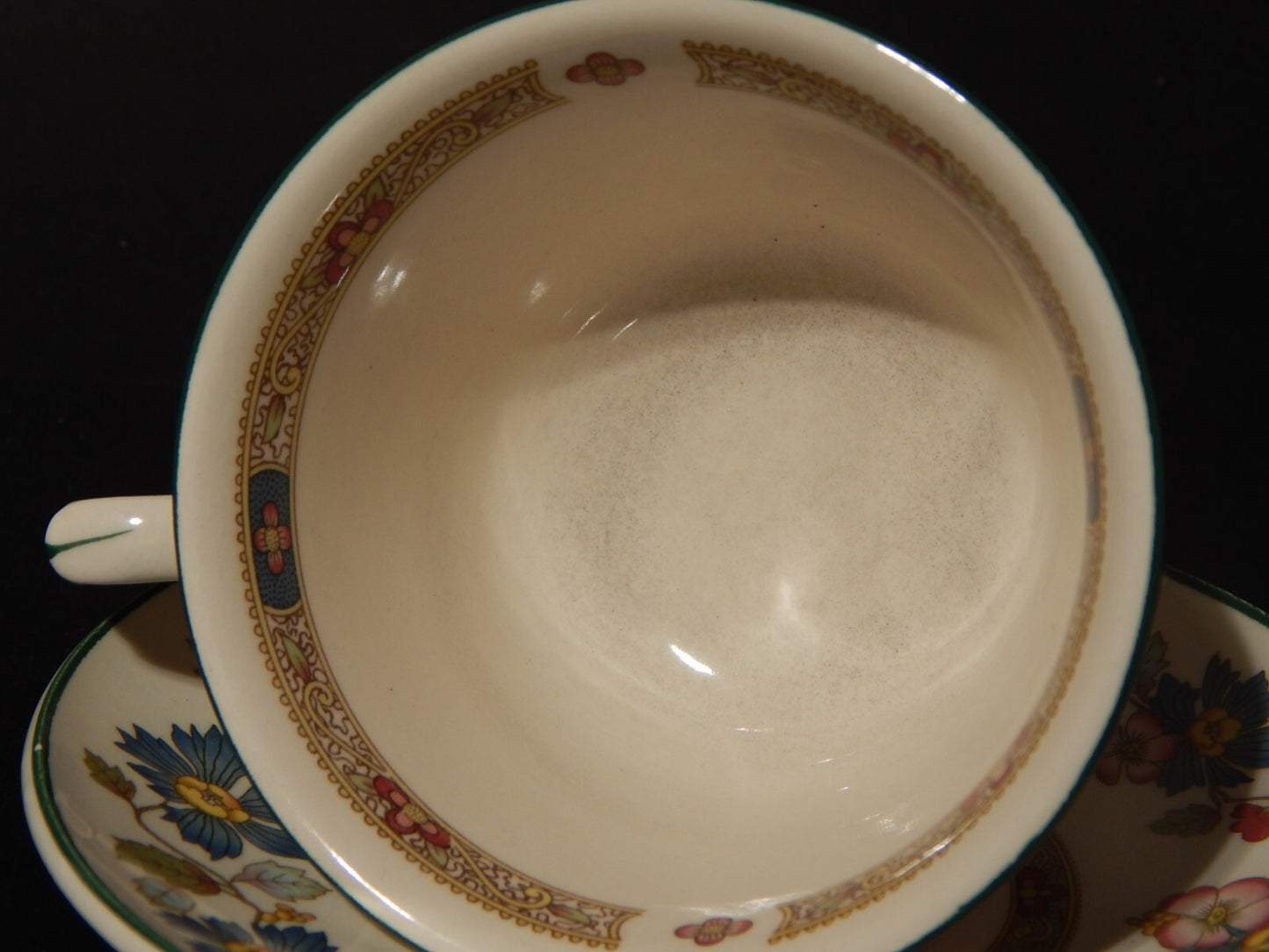 VINTAGE TAZZA TÈ PORCELLANA ORIENT DYNASTY COLLECTION BY FRANCISCAN X450