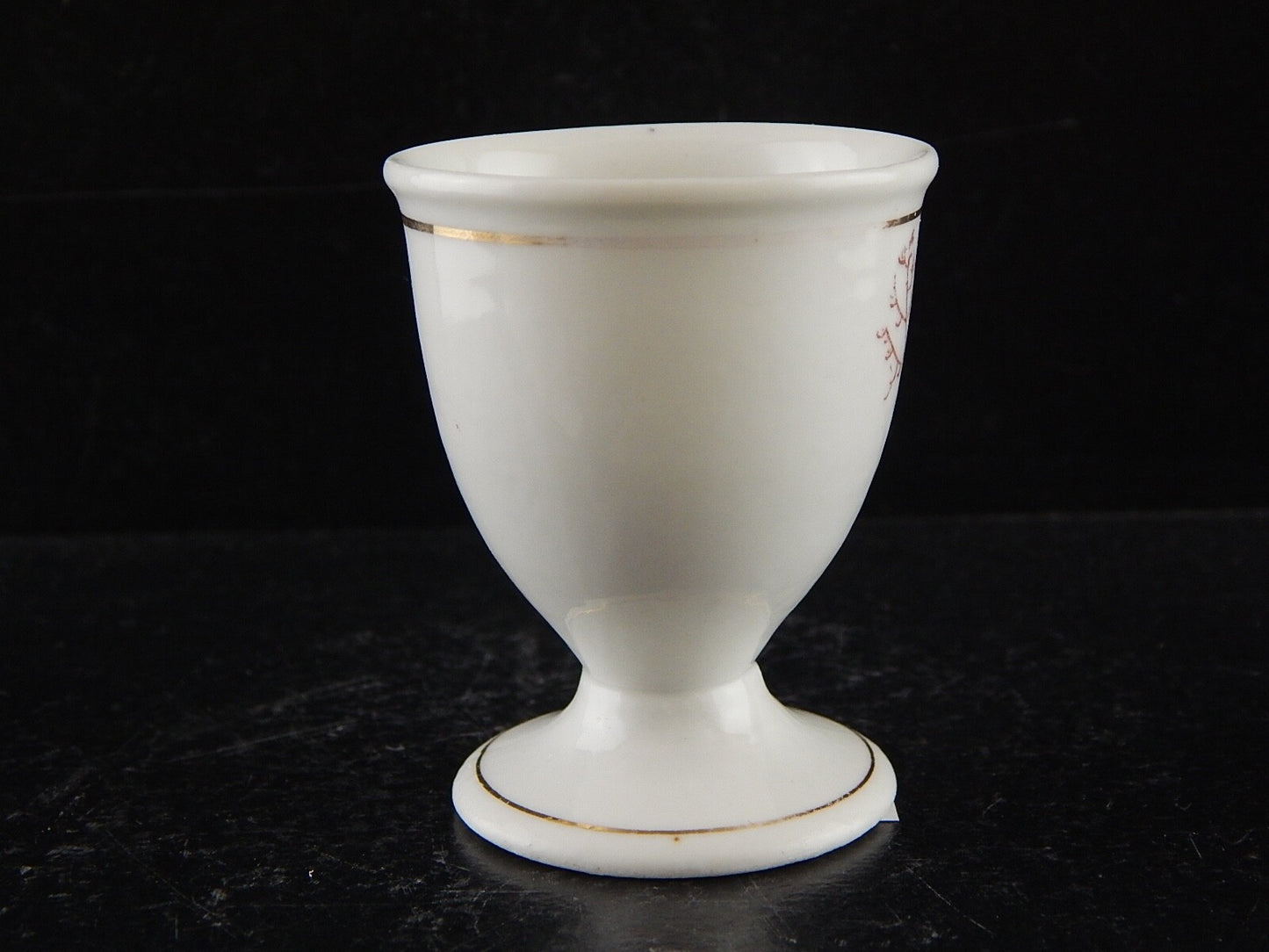 ANTICO HAVILAND LIMOGES PORTA UOVO PORCELLANA FINE 800 ART NOUVEAU FLOREALE 9218