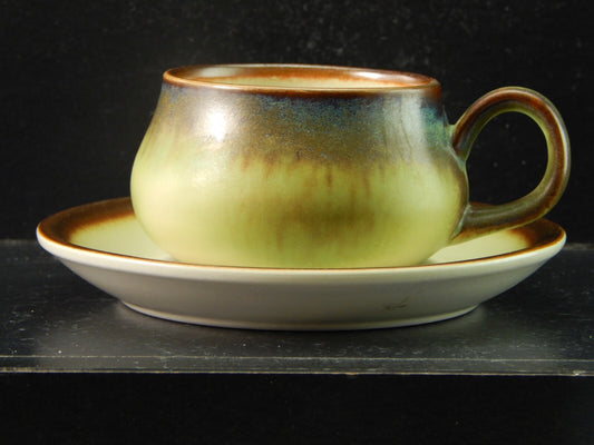 VINTAGE PORCELLANA MANCIOLI COLLEZIONE TUSCIA TAZZINA CAFFE' ESPRESSO