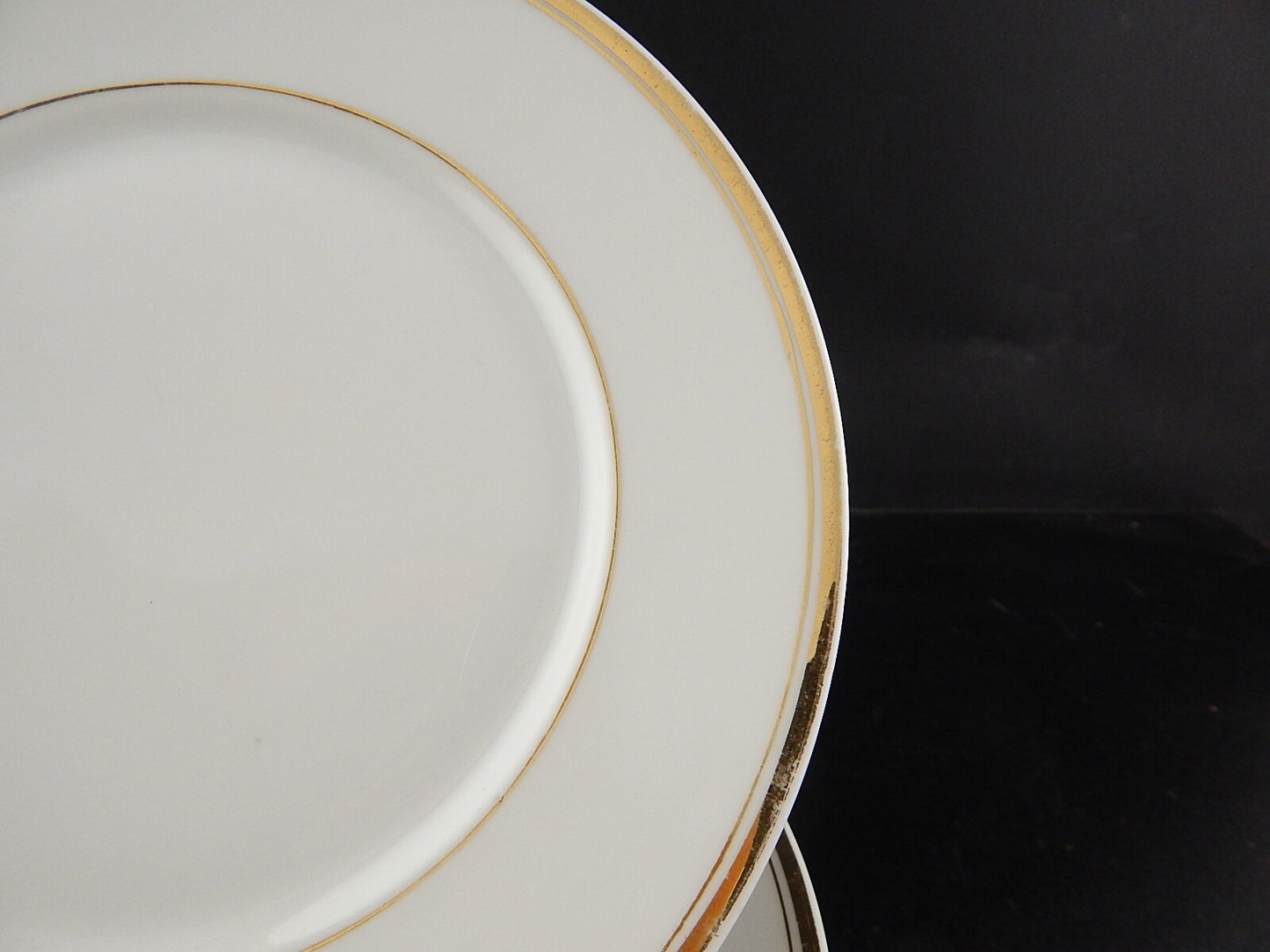 ANTICO SET 6 PIATTI DESSERT IMPERO PORCELLANA C TIELSCH ALTWASSER SILESIA 900