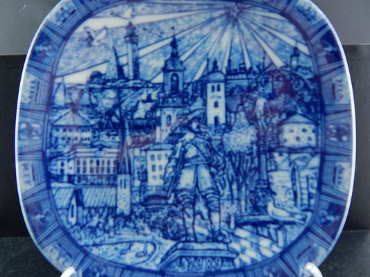 RORSTRAND PIATTO PORCELLANA NATALE 1989 PORCELAIN CHRISTMAS PLATE COLLEZIONE NEW