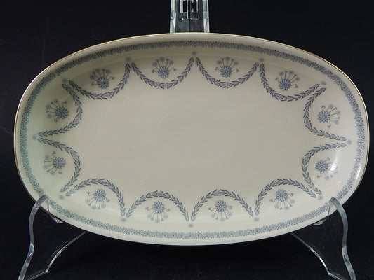 VINTAGE VASSOIO RAVIERA PORCELLANA AVORIO KRAUTHEIM BAVARIA STILE IMPERO