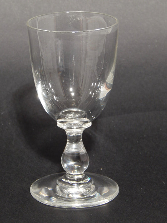 ANTICO ELEGANTE RARO ART DECO SERVIZIO 5 CALICI CRISTALLO MOLATO DA PORTO