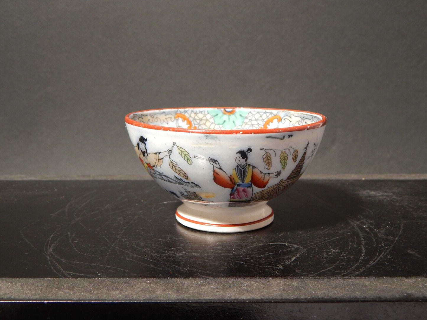 ANTICA CIOTOLA PICCOLA SCODELLA PORCELLANA MAASTRICHT PETRUS REGOUT TIMOR