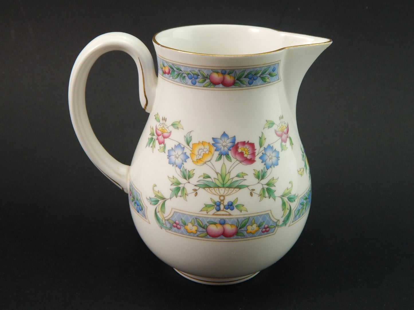 VINTAGE RARA CARAFFA BRICCO MAYFIELD PORCELLANA ROYAL WORCESTER DEL 1981