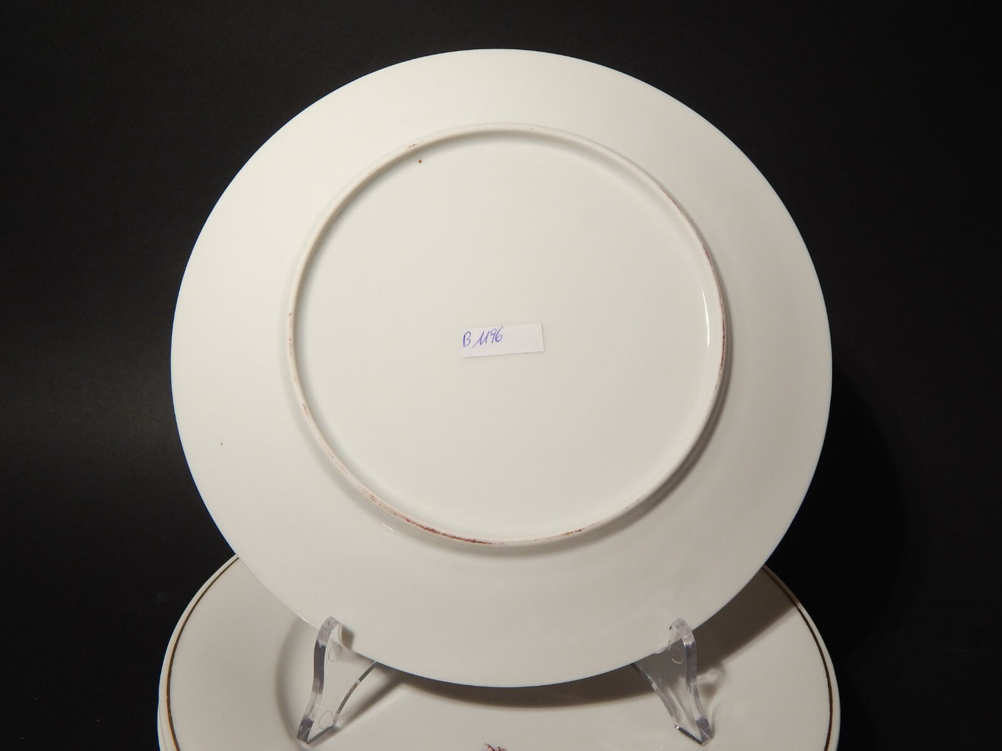 ANTICO HAVILAND LIMOGES SERVIZIO 6 PIATTI TAVOLA PORCELLANA FINE 800 ART NOUVEAU