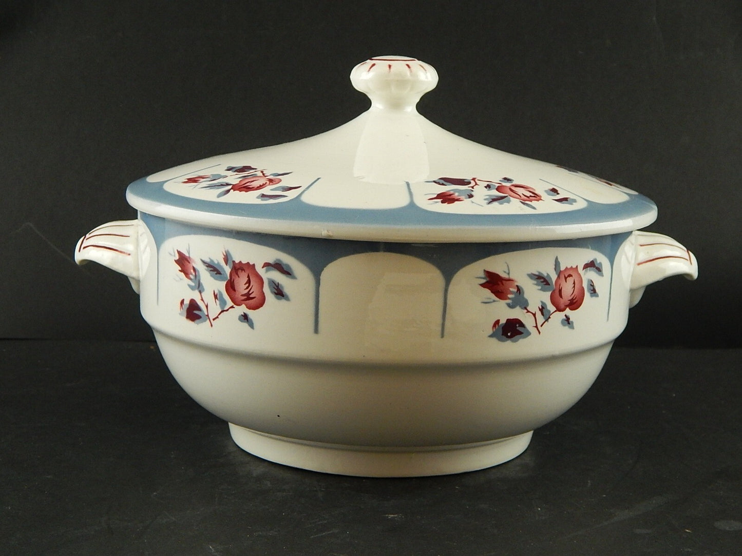 ANTICO ART DECO SERVIZIO TAVOLA PIATTI CERAMICA SARREGUEMINES DIGOIN NINETTE