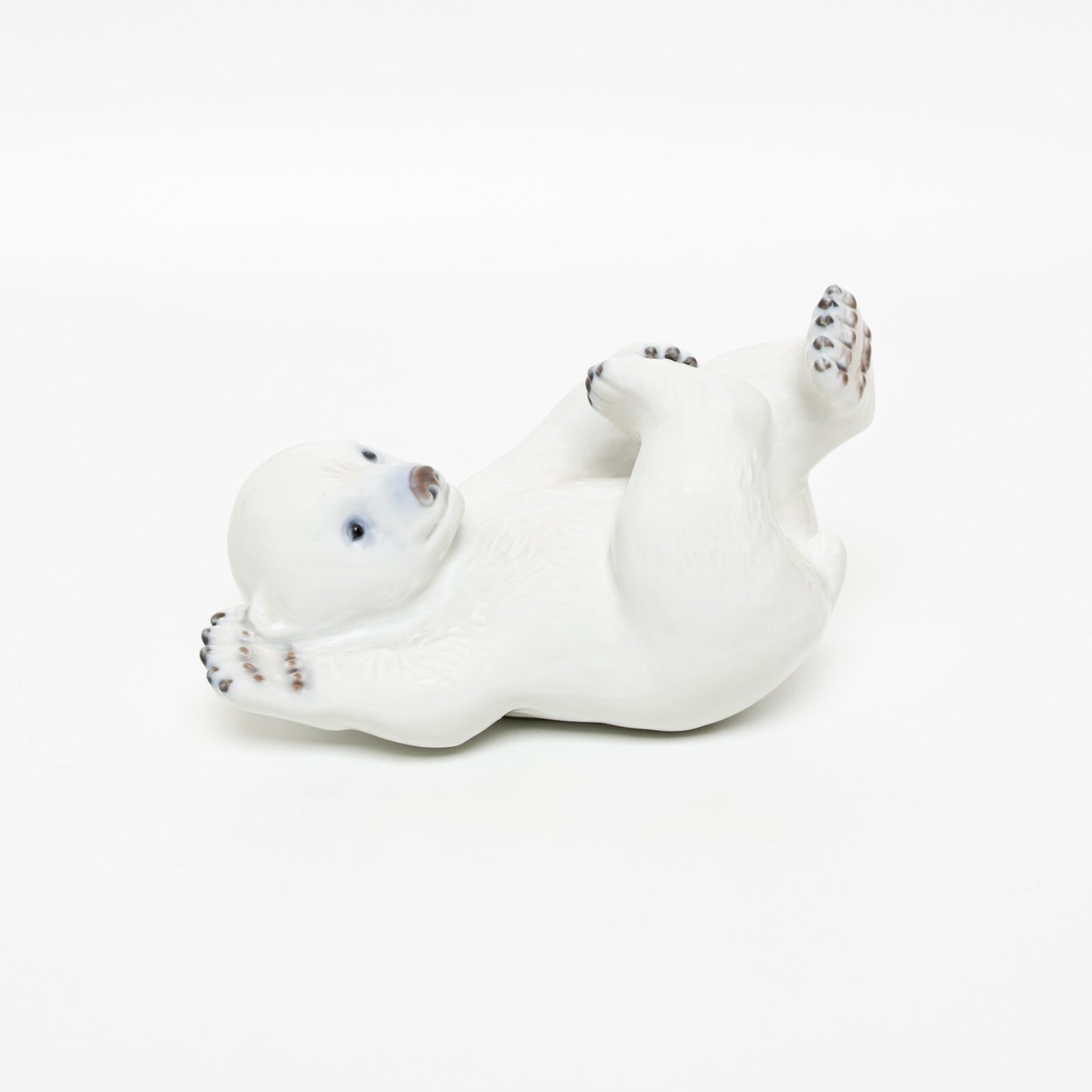 STATUINA PORCELLANA ROYAL COPENHAGEN "Cucciolo Orso Polare" COD 2537 CM 11x16x9