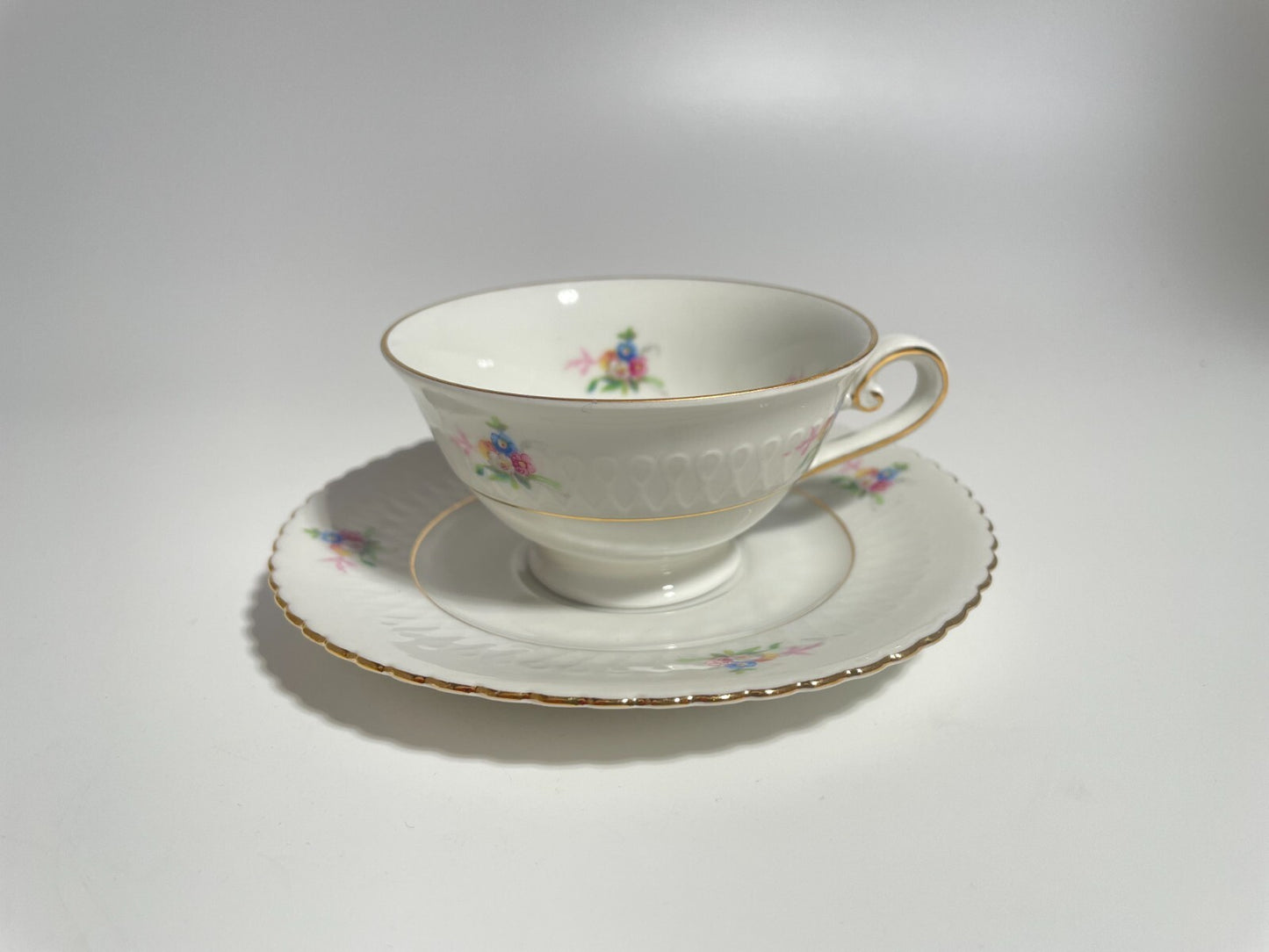 ANTICO SERVIZIO 6 TAZZINE PORCELLANA SELTMANN WEIDEN BAVARIA MODELLO ELISABETH