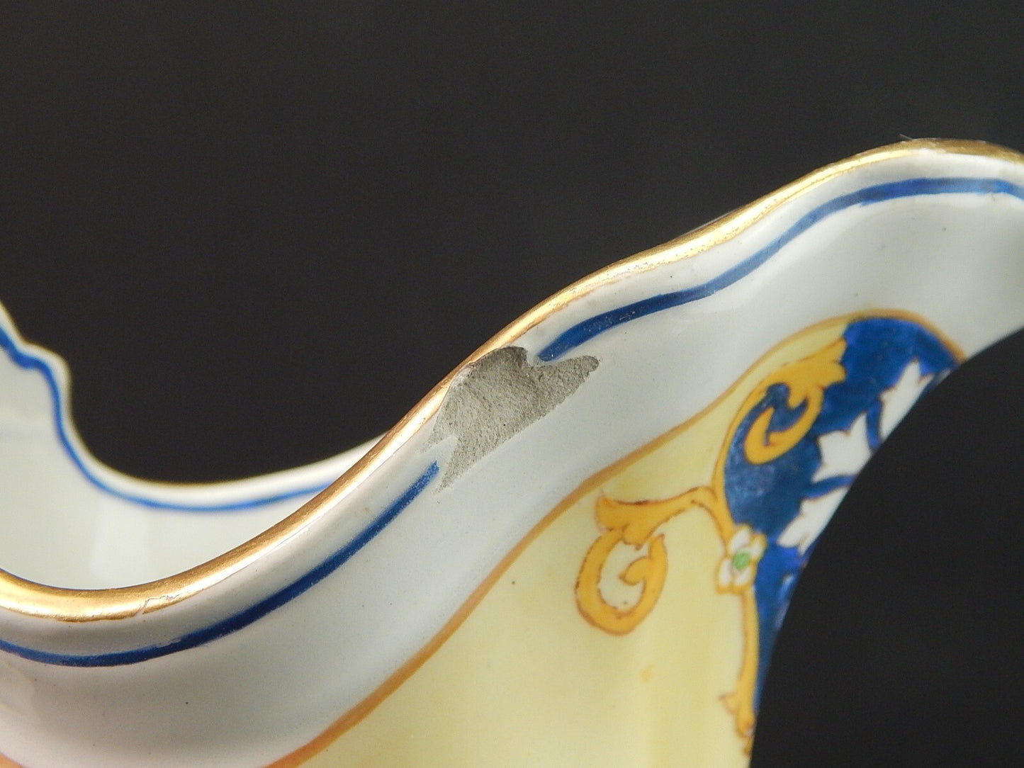 ANTICA CARAFFA BROCCA SEMI PORCELLANA COPELAND SPODE ENGLAND META' 1800