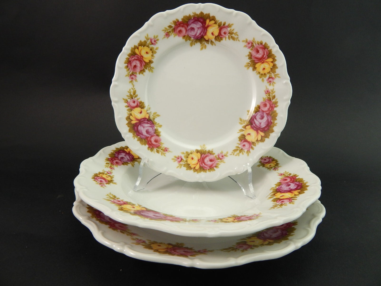 VINTAGE SERVIZIO TAVOLA PIATTI PORCELLANA SELTMANN WEIDEN BAVARIA COUNTRY ROSES