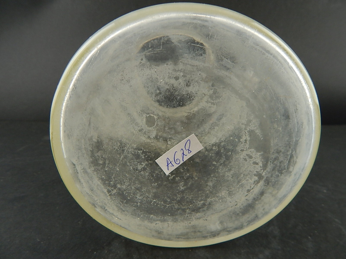 ANTICO VASO ALBARELLO VETRO SOFFIATO ALTARE FARMACIA DROGHERIA A678