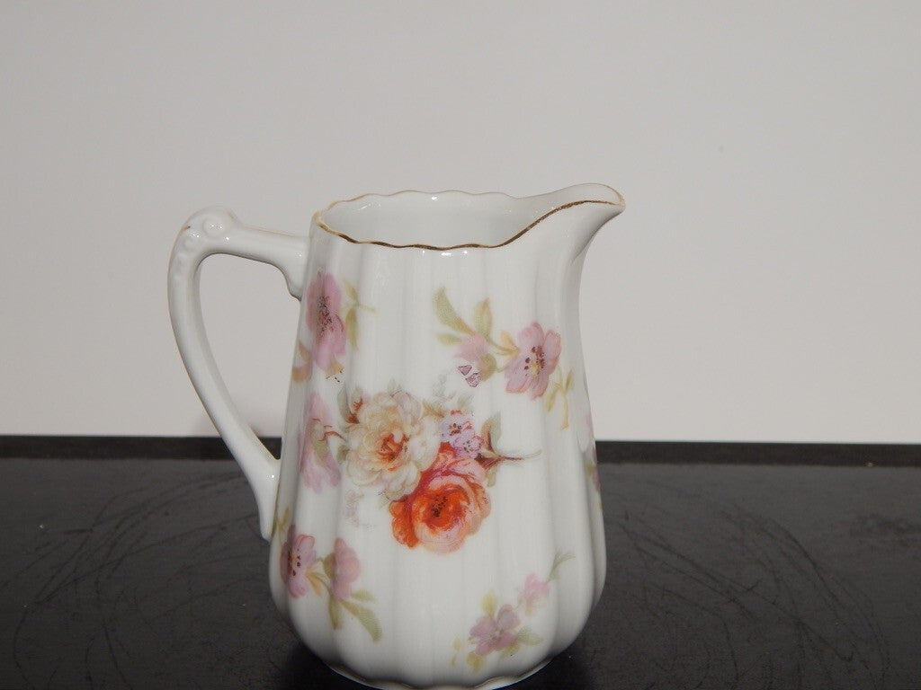 ANTICO SERVIZIO CAFFÈ PORCELLANA BIANCA DECORO FLOREALE BAVARIA SELTMANN WEIDEN