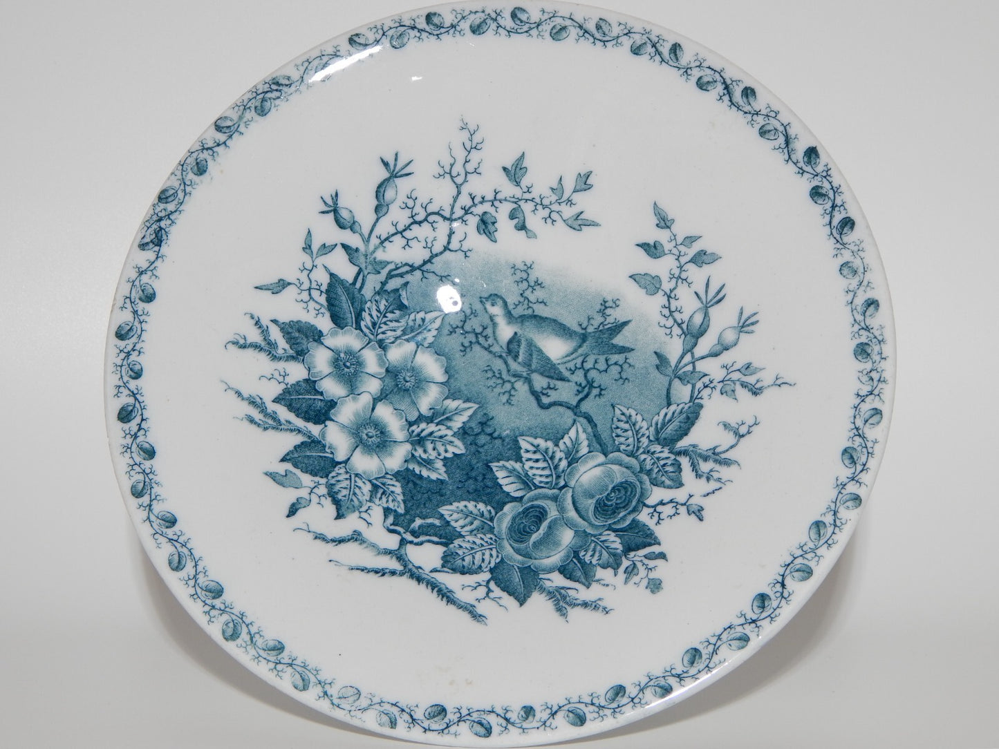 ANTICA RARA ALZATA CENTROTAVOLA CERAMICA RICHARD MILANO FINE 800 DEC. MATTINO