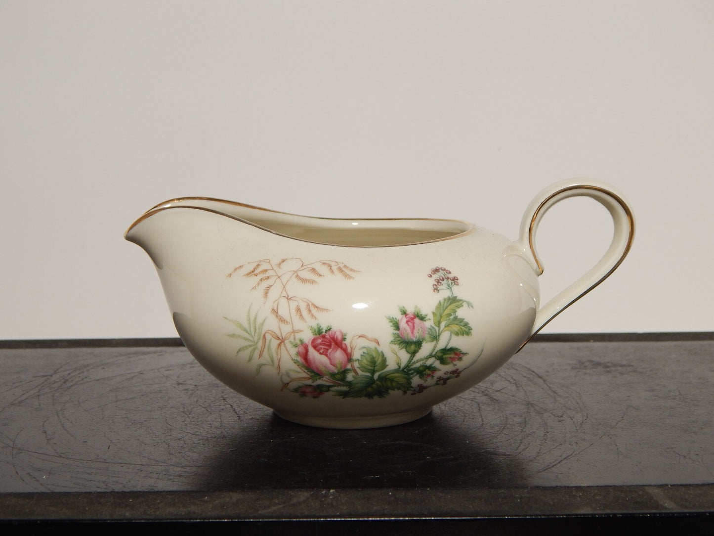 VINTAGE SERVIZIO DA TÈ IMPERO PORCELLANA HEINRICH &CO SELB BAVARIA ROSA CANINA