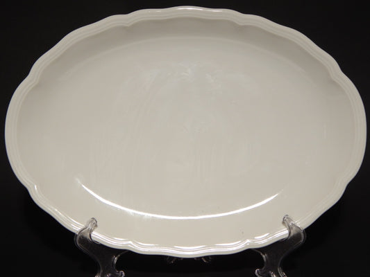 ANTICO VASSOIO OVALE PORCELLANA BIANCA SELTMANN WEIDEN BAVARIA MARIE LUISE