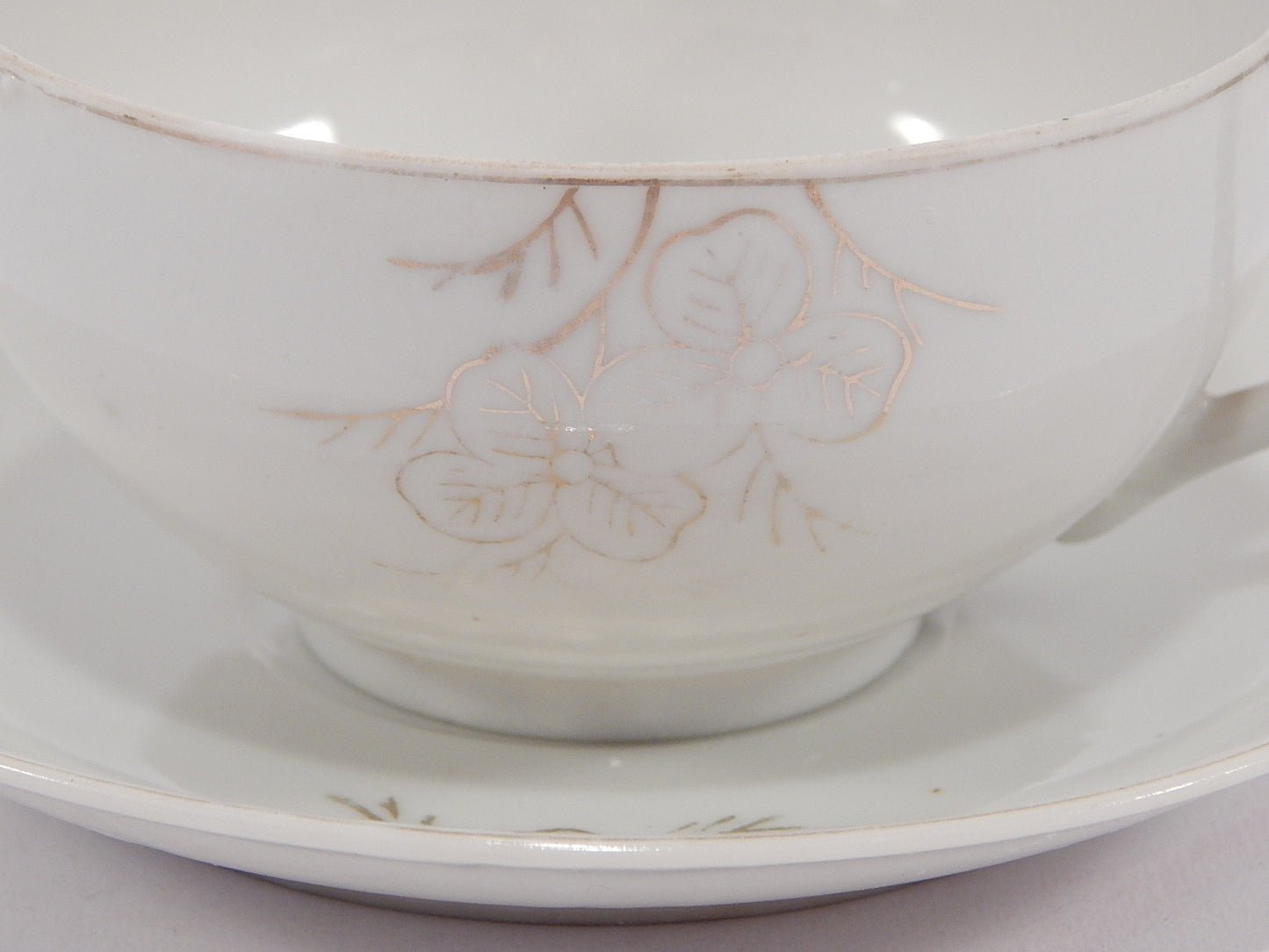 ANTICA TAZZA E PIATTINO PORCELLANA ORIENTALE OLD CHINESE PORCELAIN CUP+SAUCER