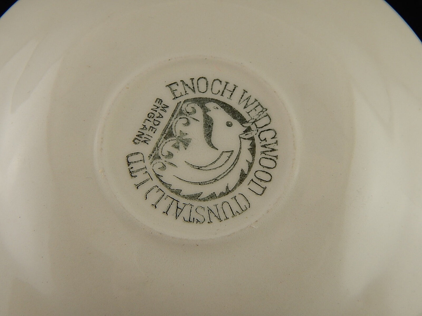 ANTICA RARA TAZZINA CAFFE' SEMI PORCELLANA ENOCH WEDGWOOD COLLEZIONE WOODLAND ##